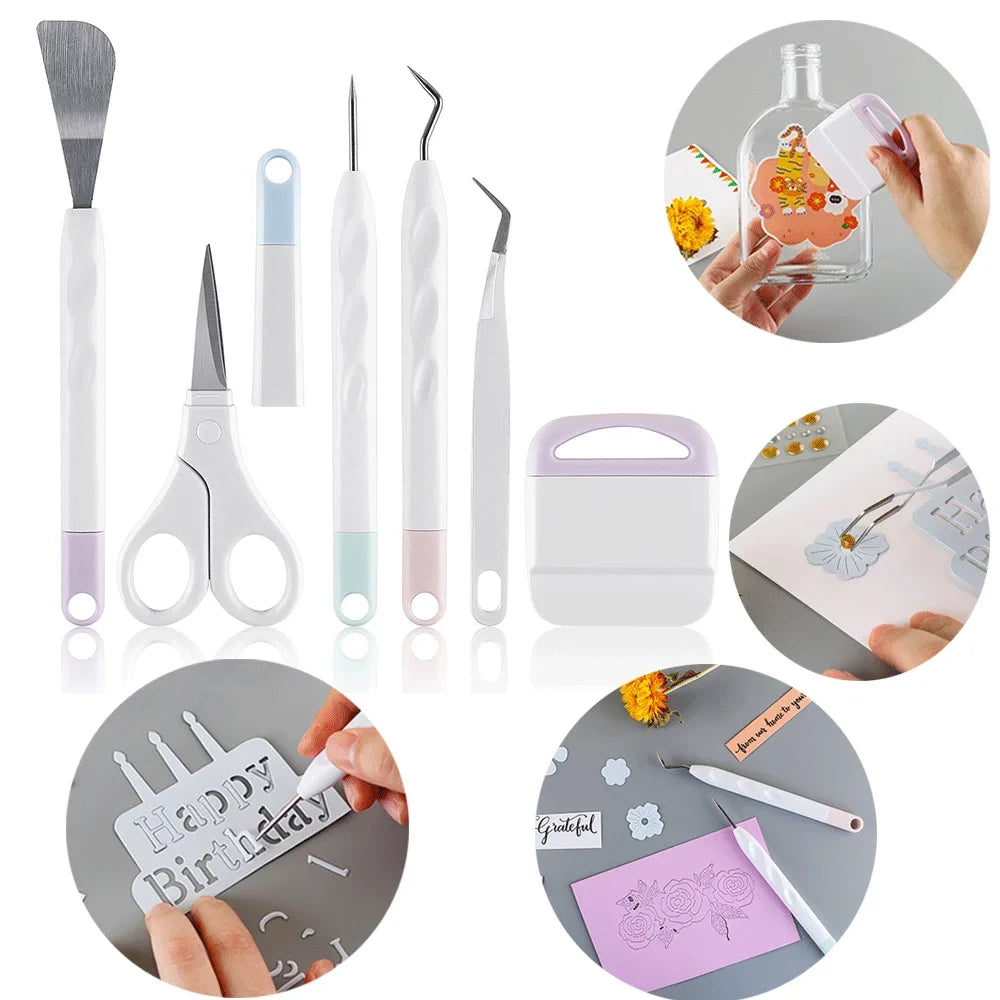 Precision Vinyl Weeding Tool Set (6 Pieces)