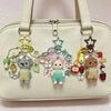 Caramel Cat Plush Keychain Bag Charm