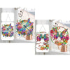 DIY Diamond Art Dragonfly & Butterfly Acrylic Door Hanging Ornament with Chain