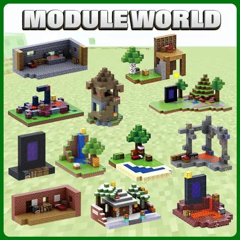 Magnetic Building Blocks Set – STEM Learning & Creative Construction Toy