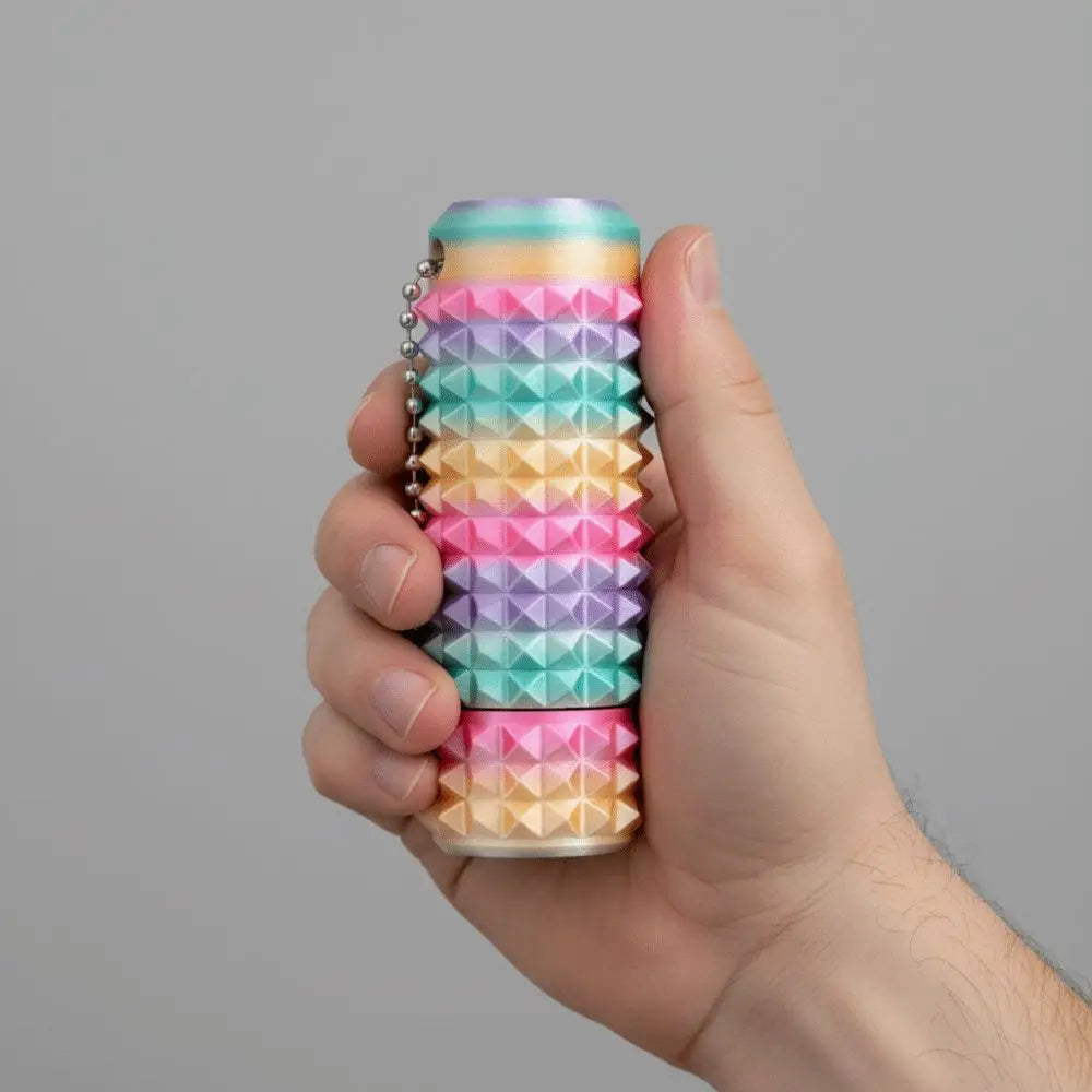 Spiky Sensory Fidget Roller with Smooth 360° Rotation