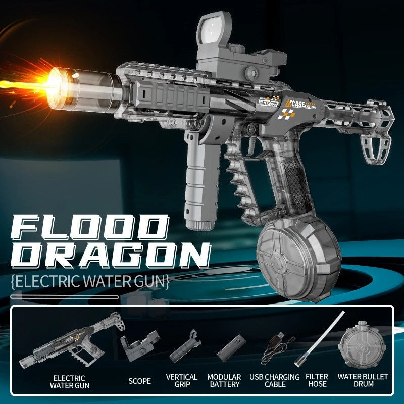 Electric LED Water Blaster with Large Capacity Tank