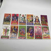 A collection of JoJo-inspired tarot cards featuring various figures and themes for divination and play.