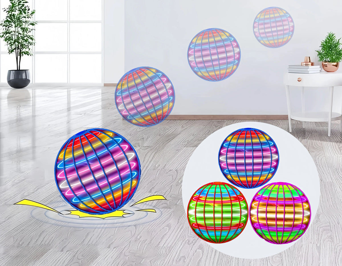 Magic Hover Boomerang Ball with Glowing Lights