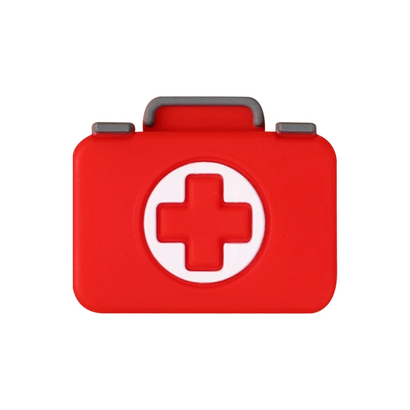 Nurse-Themed Silicone Focal Beads for Jewelry Making and DIY Crafts