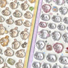 A collection of cute 3D jelly stickers featuring various animal faces and expressions for crafting