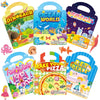 Reusable Jelly Sticker Books for Kids - Animal & Ocean Themes
