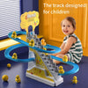 Musical Duckling Climbing Stairs Toy