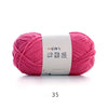 Soft Chenille Yarn for Knitting & Crochet - 50g Ball