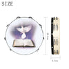 Professional Wooden Tambourine with Double Row Jingles