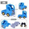 Large Building Blocks Traffic Series Vehicles Set