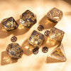 Steampunk Gear Dice Set for Tabletop RPGs