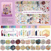 3D Landscape Sticker Collection Book for Scrapbooking & Journaling