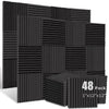 Acoustic Foam Panels for Soundproofing (48-Pack)