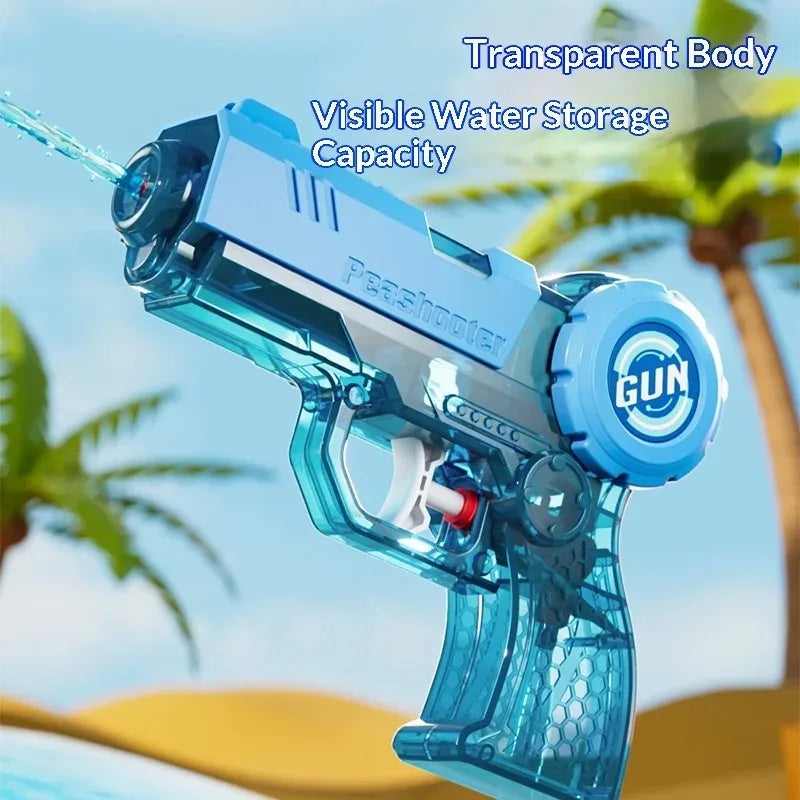 Jump Chamber Press Water Gun for Kids