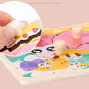 Wooden Alphabet & Number Peg Puzzles for Toddlers