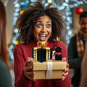 Annoying Present Prank Box with Pop-Up Middle Finger