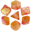 7-Piece Multicolor Polyhedral Dice Set for RPG and Tabletop Games