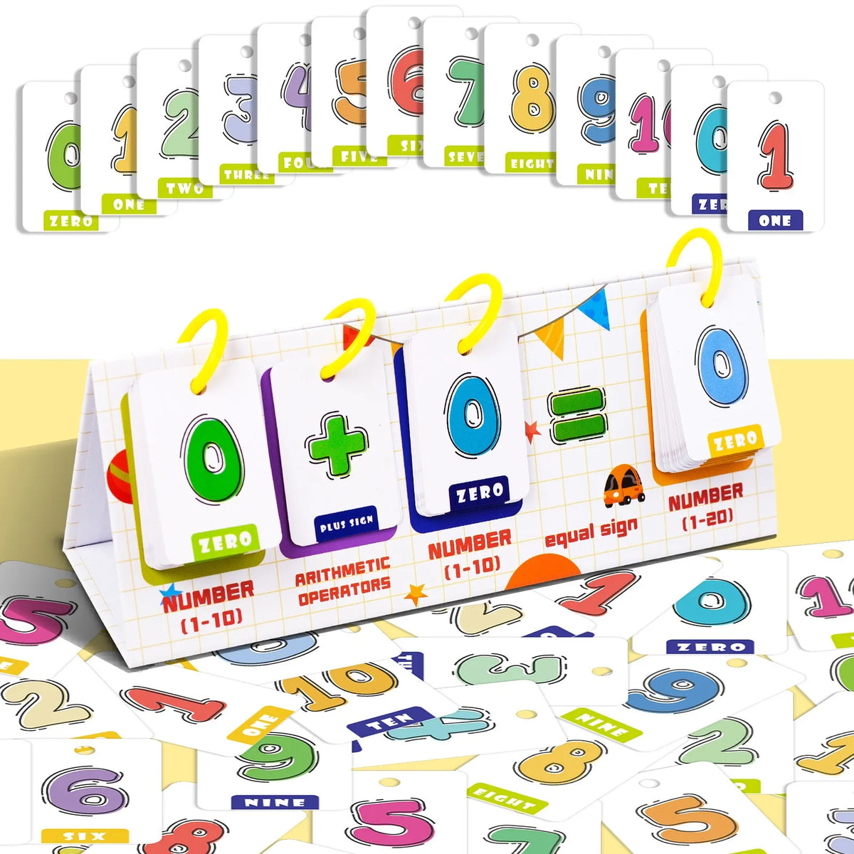 Interactive English Learning Flip Chart for Kids