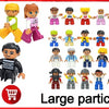 Large Building Blocks Traffic Series Vehicles Set