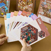 3D Landscape Sticker Collection Book for Scrapbooking & Journaling