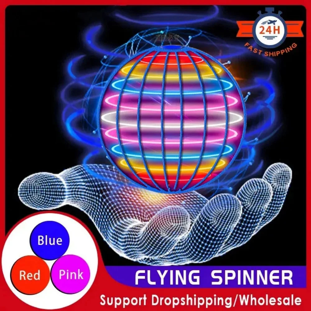 Magic Hover Boomerang Ball with Glowing Lights