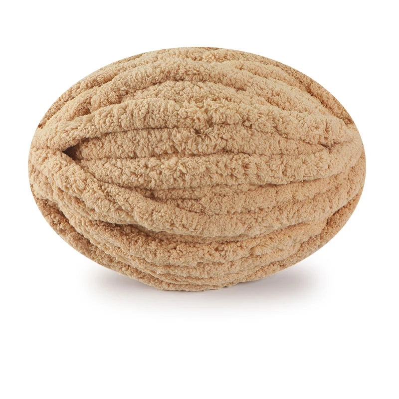 Chunky Chenille Yarn for Knitting and Crochet