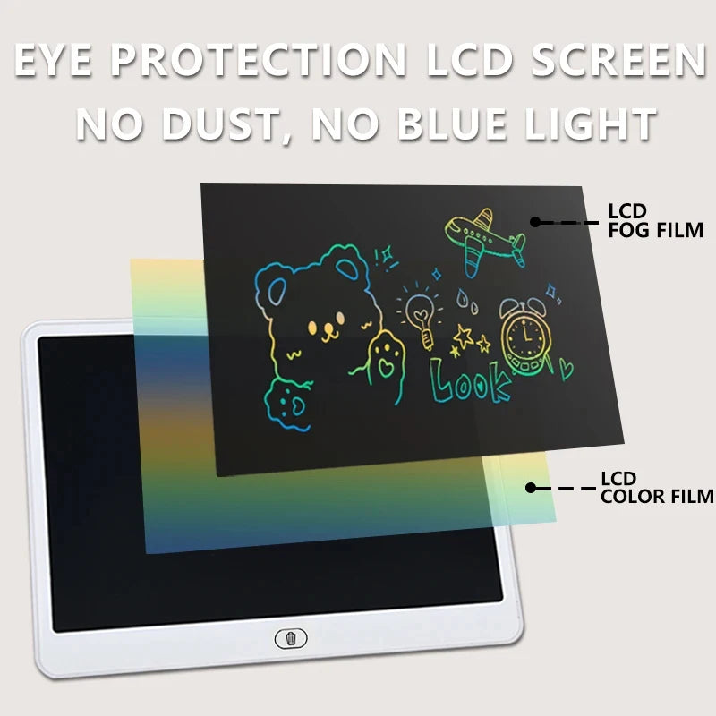 16-Inch LCD Writing Tablet for Kids (2-Pack)