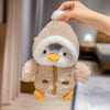 Adorable Kawaii Penguin Plush Toy with Hat and Scarf - 25cm Soft Stuffed Animal