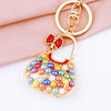 Crystal Rhinestone Handbag Keychain