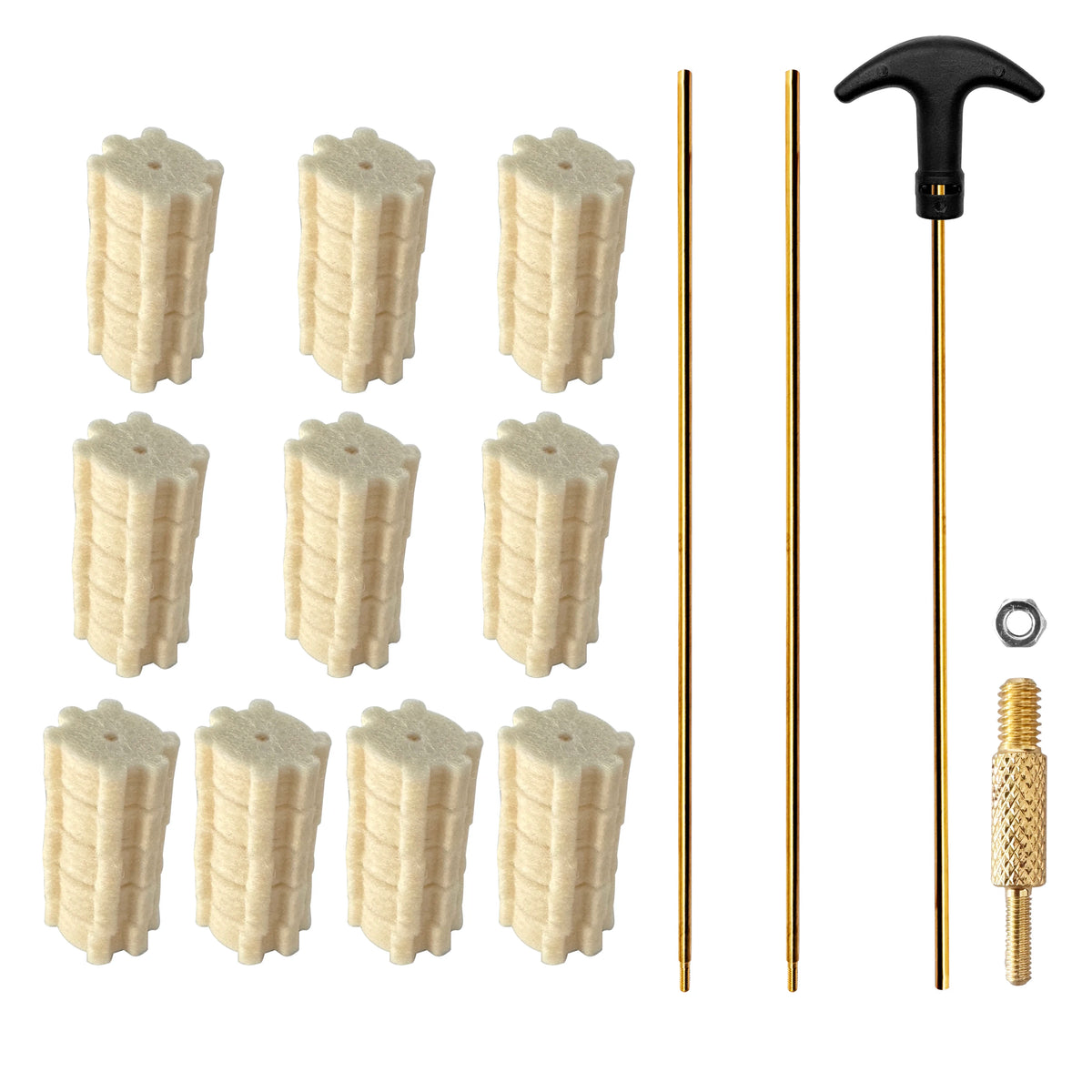 Chamber Cleaning Pads with Adapter Brush Kit — .223 / 5.56mm & .30 / 7.62mm