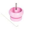 Wooden Bead Spinner with Big Eye Needle for Jewelry Making