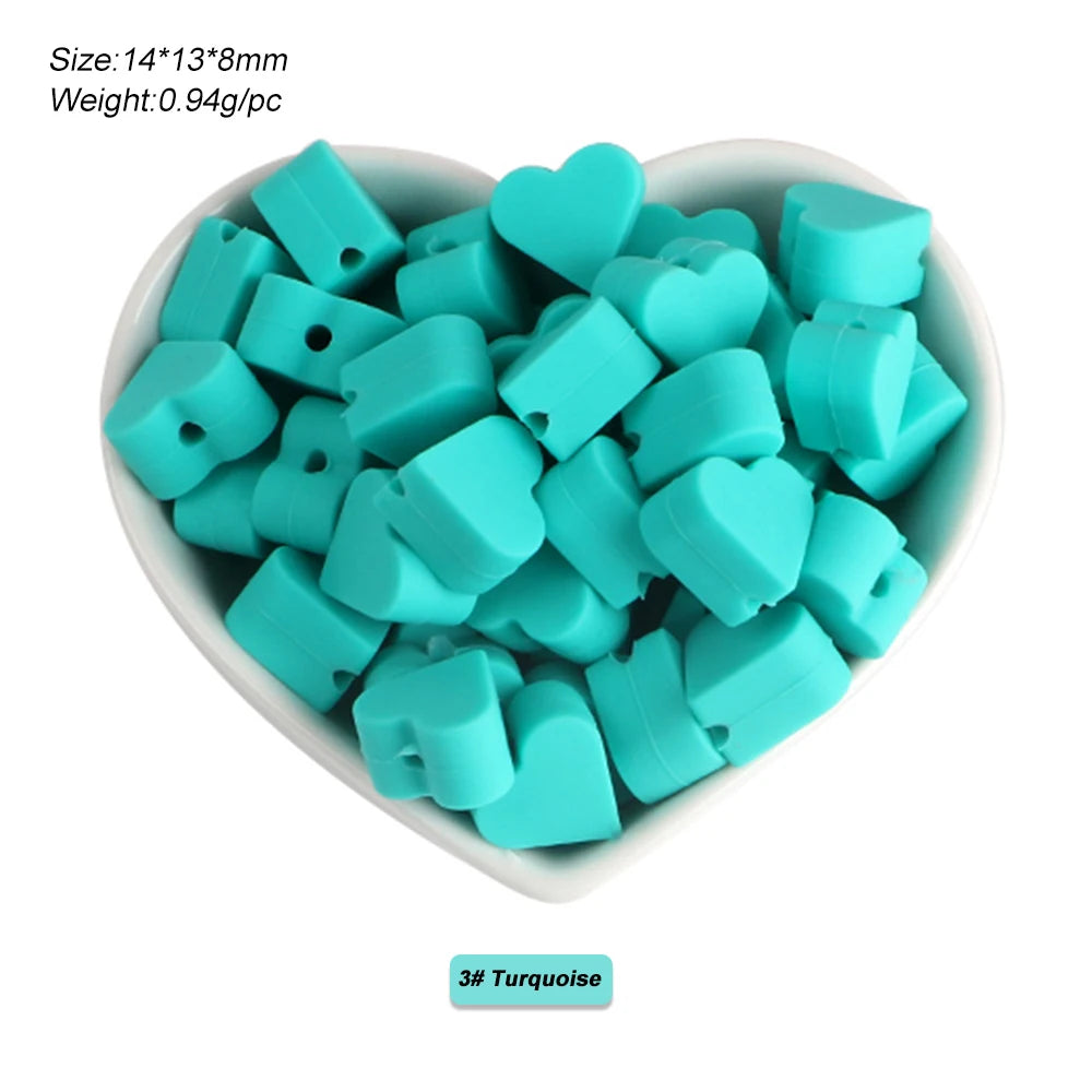 Silicone Charm Beads Set for DIY Jewelry Making
