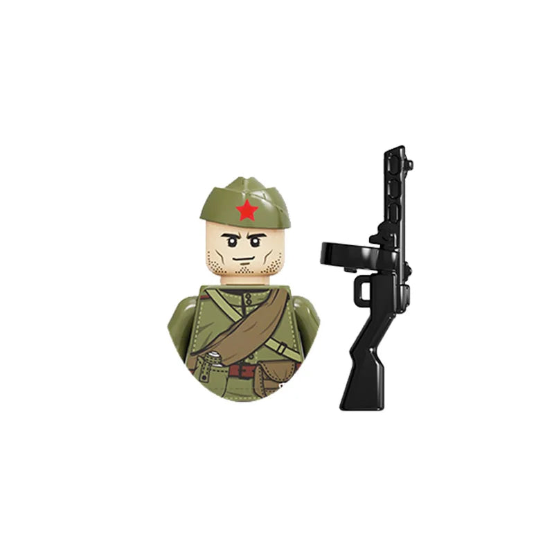 Mini Military Soldier Building Block Figures - Camouflage Airman Sets