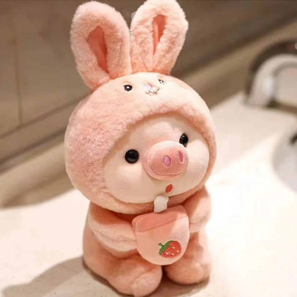 Cute Plush Pig Toy - Soft Pink Stuffed Animal