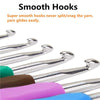 Ergonomic Crochet Hook Set with Storage Case