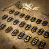 Wooden Rune Stone Set with Guide Book and Velvet Bag
