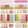 DIY Clay Bead Bracelet Making Kit with Golden Letter Beads