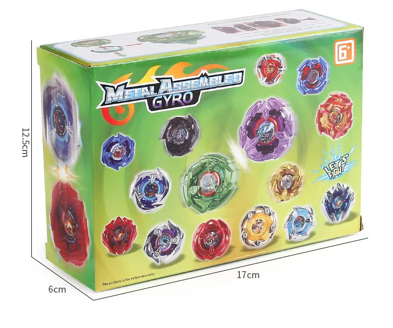 Gyro Spinning Tops Battle Set with Launchers