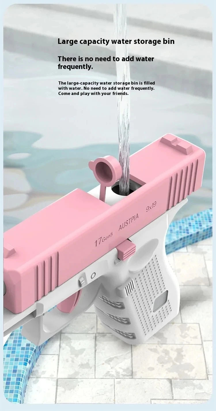 Rechargeable Electric Water Gun with Dual Firing Modes