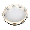 Professional Wooden Tambourine with Double Row Jingles