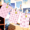 Pink Bowknot Anime Card Skin - Customizable Credit Card Cover