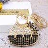 Crystal Rhinestone Handbag Keychain