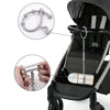 Adjustable Silicone Pacifier Clip with Anti-Drop Chain