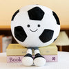 Realistic Sports Ball Plush Toy - Football, Basketball, Volleyball & 8-Ball Styles