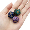 Astrology Divination Dice Set – 3 D12 Constellation Dice for Guidance and Insight