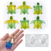 Cute Sea Turtle Silicone Mold for Epoxy Resin Crafts & Keychains