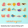 Wooden Magnetic Fishing Game for Kids – Montessori Marine Life Toy