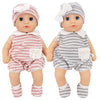 Doll Outfit Set with Hat for 17-43 cm Baby Dolls