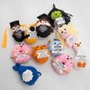 Handmade Crochet Positive Doll with Hugging Card